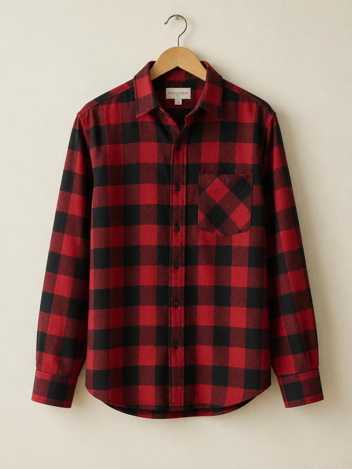 Red flannel shirt